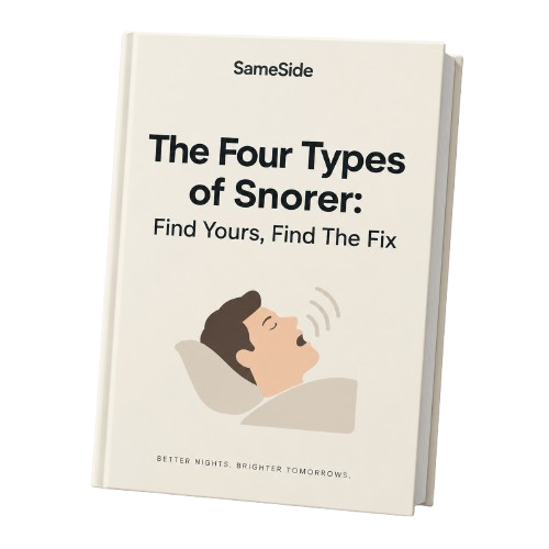 + FREE E-BOOK : The Four Types of Snorer: Find Yours, Find The Fix